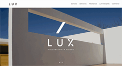 Desktop Screenshot of estudiolux.com